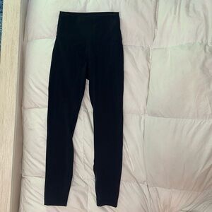 Wunder train size 4 navy blue 28” high waisted